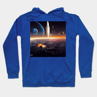 Interplanetary Spaceport Hoodie